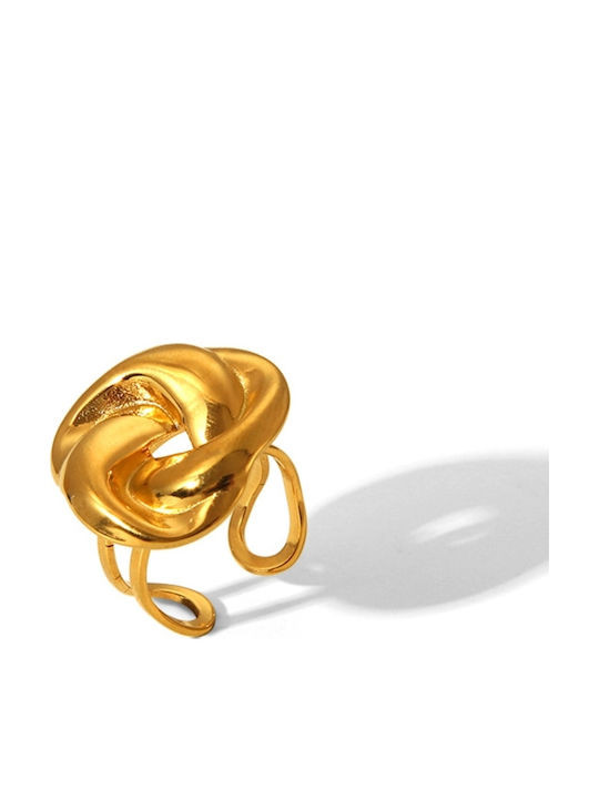 Callajewels Γυναικείο Δαχτυλίδι από Ατσάλι Επιχρυσωμένο