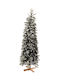 Weihnachtsbaum Doppeltes Laub Schlank Beschneit 180cm
