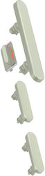 Clappio Power Volume Mute Button for iPhone 15 15 Plus Green