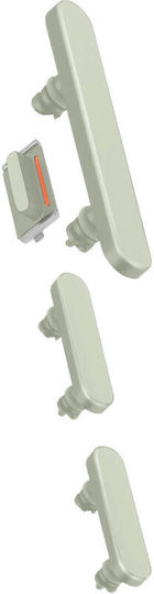 Clappio Power Volume Mute Button Iphone 15 15 Plus Green