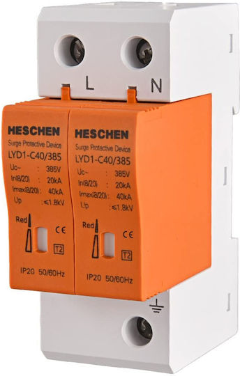 Heschen Automatic Circuit Breaker Double-pole 802605