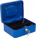 Cash Box with Lock Blue 83002MCB49CL