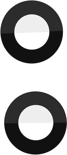 Clappio Rear Camera Lens Iphone 15 Black