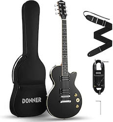 Donner EC1277 Σετ Ηλεκτρική Κιθάρα με Θήκη Μαύρη Donner EC1277 Σετ Ηλεκτρική Κιθάρα με Θήκη Μαύρη