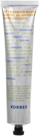 Korres After Shave Balm Athenian Grooming για Ευαίσθητες Επιδερμίδες με Αλόη 125ml