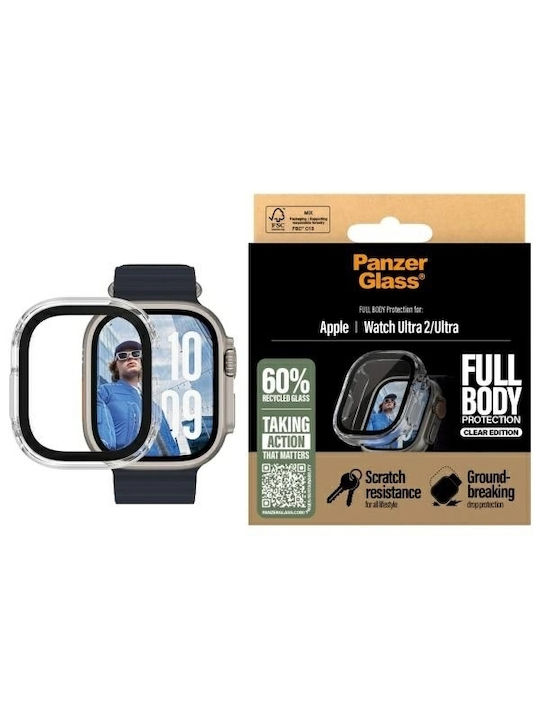 PanzerGlass Full Face Tempered Glass για το Apple Watch Ultra 49mm 1τμχ 3721