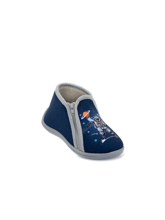 SmartKids Kids Slippers Navy Blue