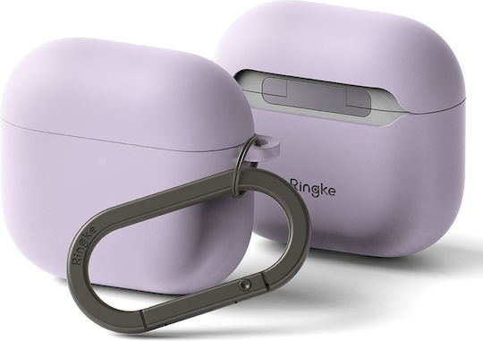 Ringke Hülle Silikon mit Haken Light Purple für Apple AirPods 4