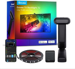 Govee Ταινία LED Backlight T2 12V Wi-Fi Τηλεόρασης 75-85" RGB 5m