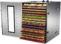 Food Dehydrator 16 Shelves Adjustable Temperature 40-90°C Sterilization Function