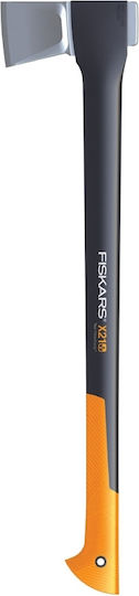 Fiskars X21 Topor De Împărțire Lung De 70.9cm Și Greutate De 1.6kg Cu Mâner Din Fibra De Sticlă