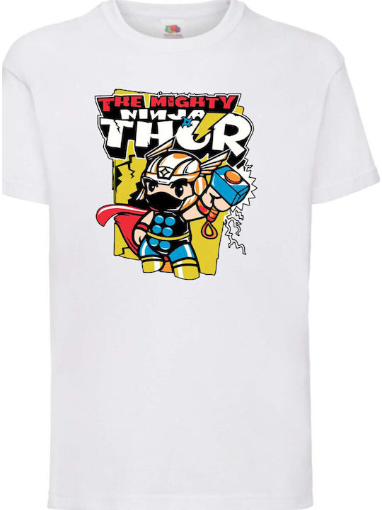 Детска тениска Tralala Marvel Mighty Ninja Thor...