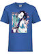 Kid T-shirt Tralala Demon Slayer Shinobu Kocho Japan Animation Blue