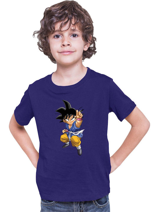 Детска тениска Dragon Ball Z Tralala Goku 16 тъ...