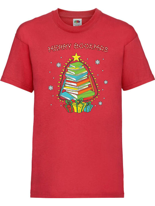 Kid T-shirt Tralala Merry Bookmas Books Christm...