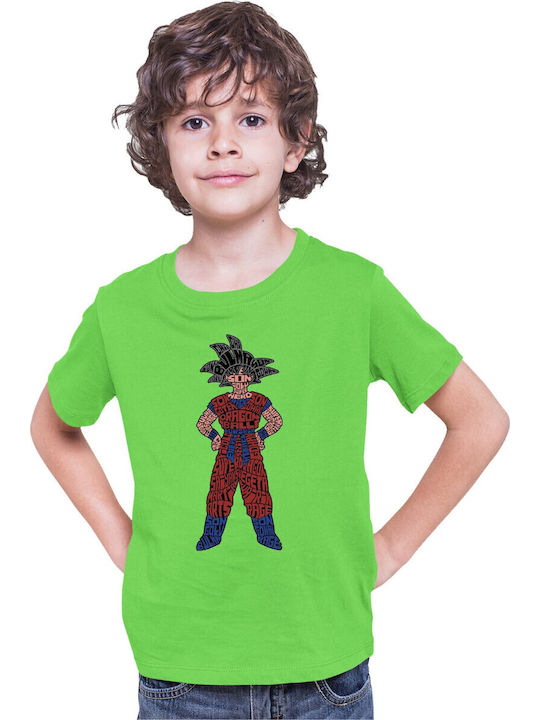 Kinder T-Shirt Dragon Ball Z Tralala Goku 04 Li...
