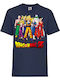 Kid T-shirt Japan Animation Tralala Dragon Ball Z 12 Navy