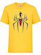 Kid T-shirt Spider-man Tralala Spiderman 006 Yellow