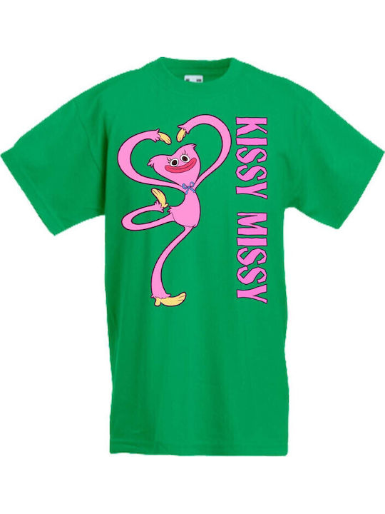 Kid T-shirt Poppy Playtime Tralala Green