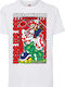 Kinder T-Shirt Japan Animation Tralala Super Mario Bros Weiß