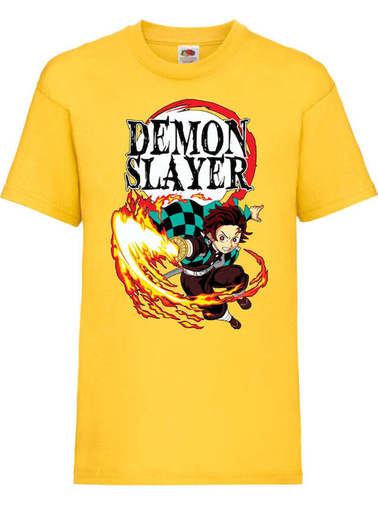 Tricou Copii Tralala Demon Slayer Tanjiro Kamad...
