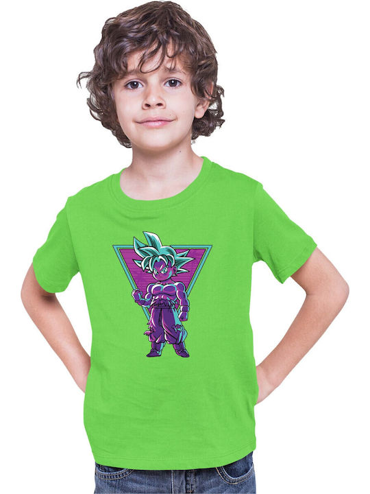 Kid T-shirt Dragon Ball Z Tralala Retro Goku Ch...