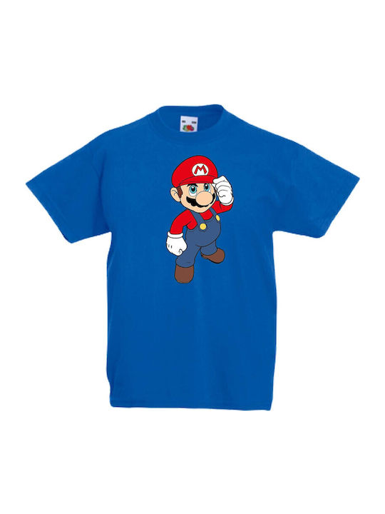 Kid T-shirt Tralala Super Mario 12 Blue