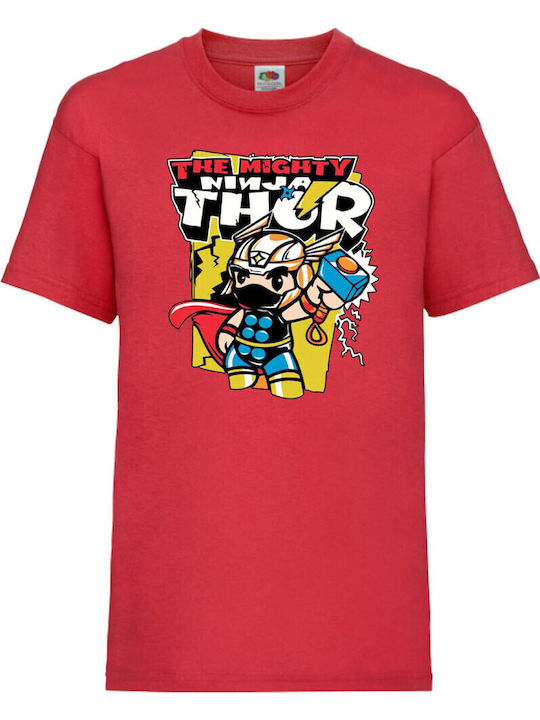 Детска тениска Tralala Marvel Mighty Ninja Thor...