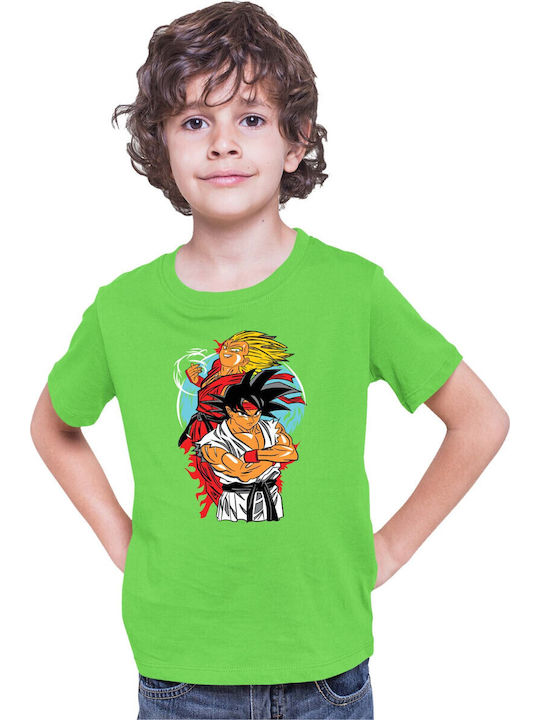 Kid T-shirt Dragon Ball Z Tralala Goku Street F...