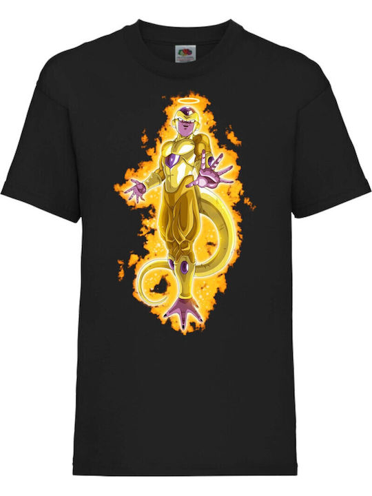 Детска тениска Японска анимация Tralala Dragon Ball Z 08 Черна