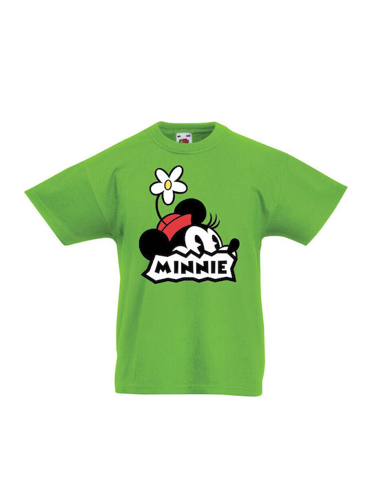 Kinder T-Shirt Minnie Maus Mickey Maus Disney T...