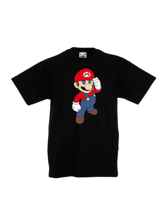 Kid T-shirt Tralala Super Mario 12 Black