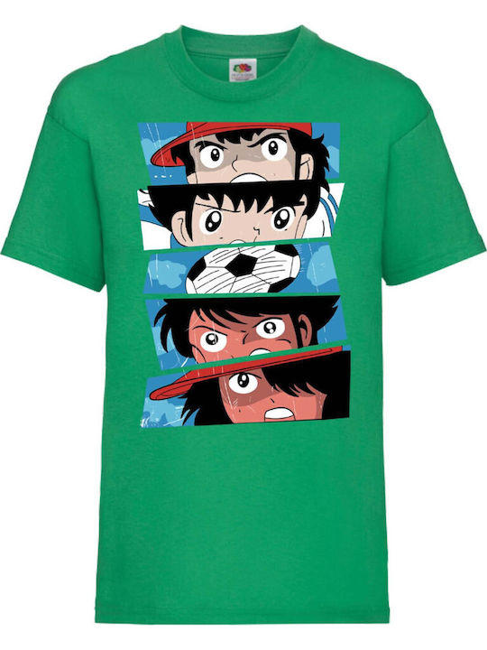 Kinder T-Shirt Tralala Captain Tsubasa 02 Japan...