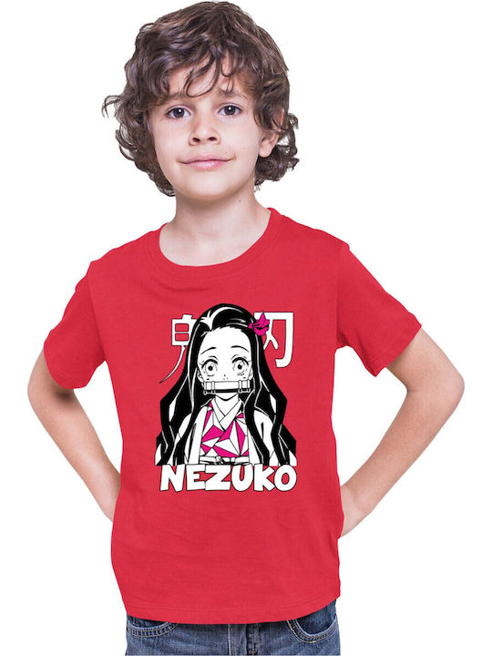 Kinder T-Shirt Demon Slayer Kimetsu No Yaiba Tr...