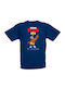 Kinder T-Shirt Tralala Brawl Stars El Primo Marineblau