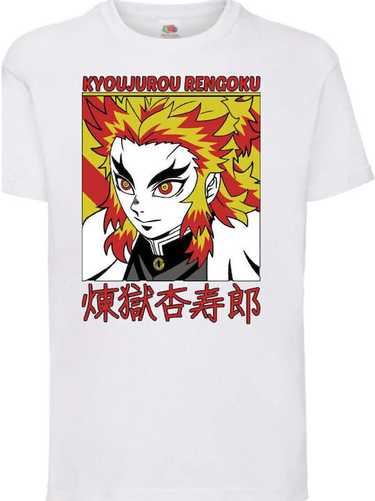 Kinder T-Shirt Tralala Demon Slayer Kyojuro Ren...