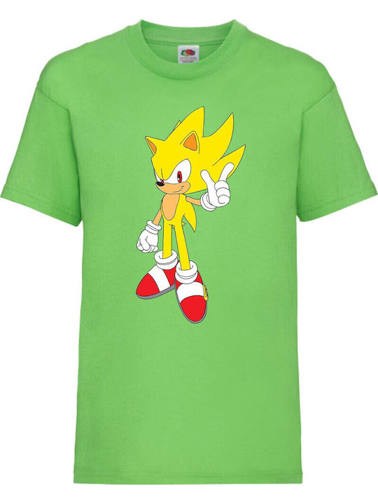 Детска тениска Sega Sonic Tails Knuckles Tralal...