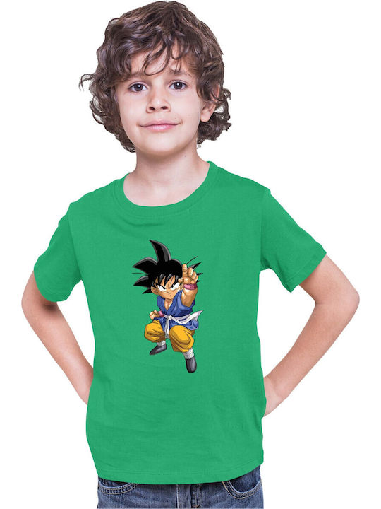 Детска тениска Dragon Ball Z Tralala Goku 16 зе...