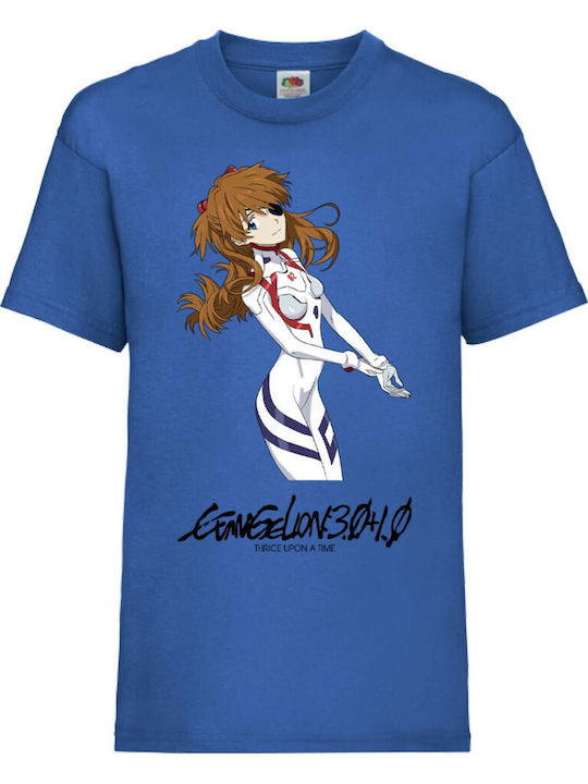 Kinder T-Shirt Tralala Evangelion Asuka Langley...