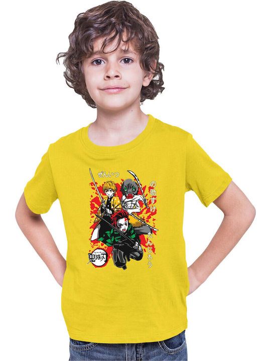 Kid T-shirt Demon Slayer Kimetsu No Yaiba Trala...