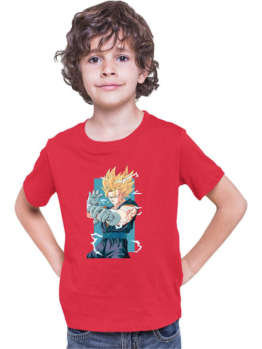 Kid T-shirt Dragon Ball Z Tralala Gogeta Red