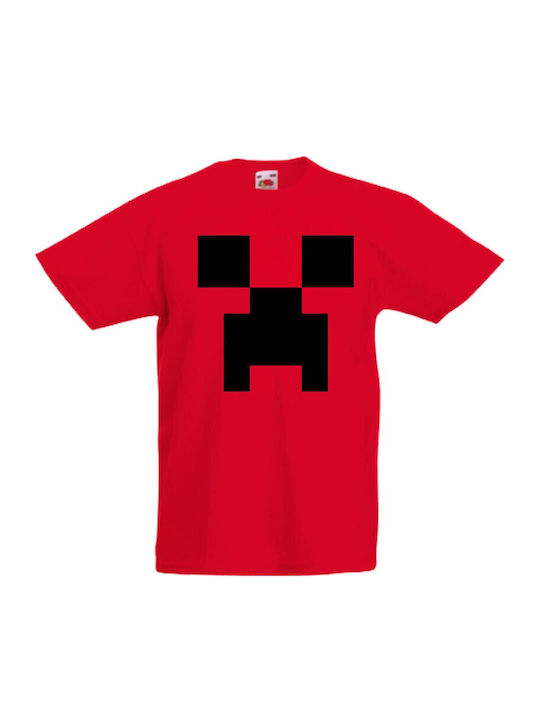 Детска тениска Tralala Minecraft Creeper Face 1...