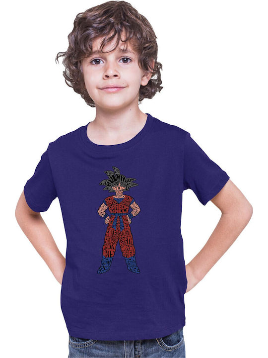 Kinder T-Shirt Dragon Ball Z Tralala Goku 04 Ma...