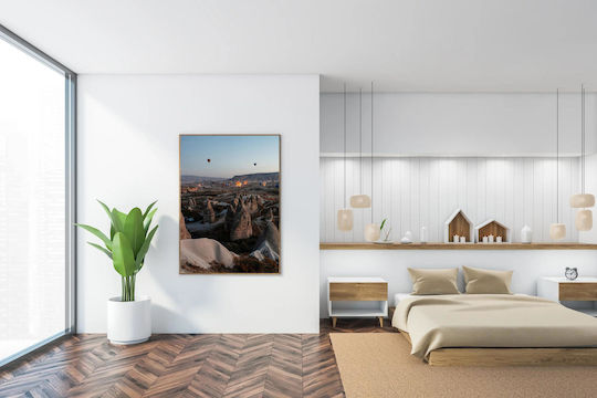 Tabloul Baloane deasupra Cappadociei la răsărit 100x150