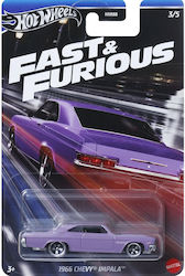 Hot Wheels Fast & Furious Fast Furious 1966 Chevy Impala για 3+ Ετών Hot Wheels Fast & Furious Fast Furious 1966 Chevy Impala για 3+ Ετών