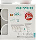 Geyer Λάμπα LED 5W για Ντουί GU10 και Σχήμα PAR16 Θερμό Λευκό