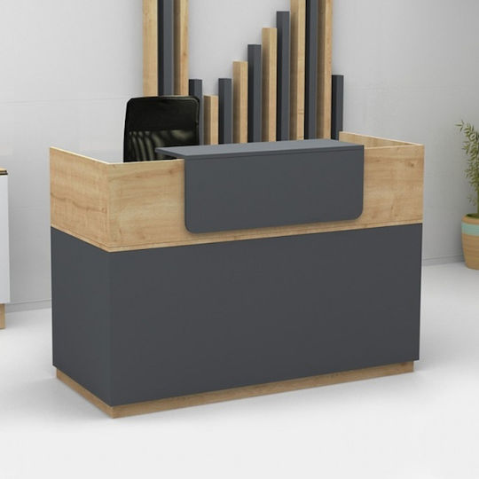 Megapap Lemmon Büroempfang mit Abmessungen L120xB70xH110cm