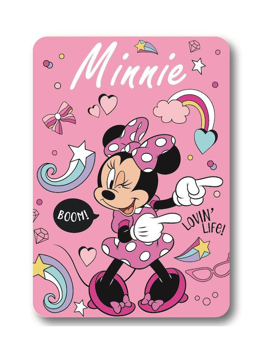 Disney Blanket Fleece Pink 100x140cm