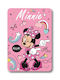 Disney Fleece Blanket Minnie Pink 100x140cm