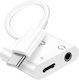 Linq USB-C Power Delivery Audio Jack 3,5mm Ladeadapter Weiß